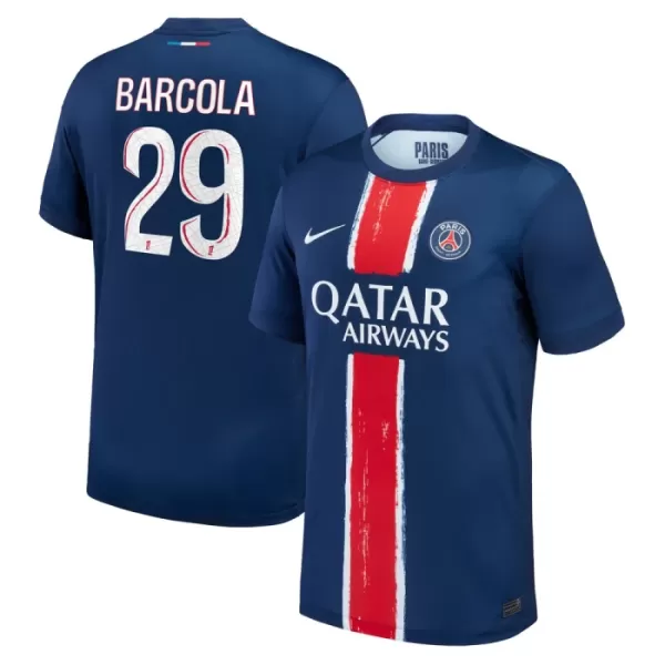 Paris Saint-Germain Bradley Barcola 29 Pelipaita Miesten Koti 2024-2025