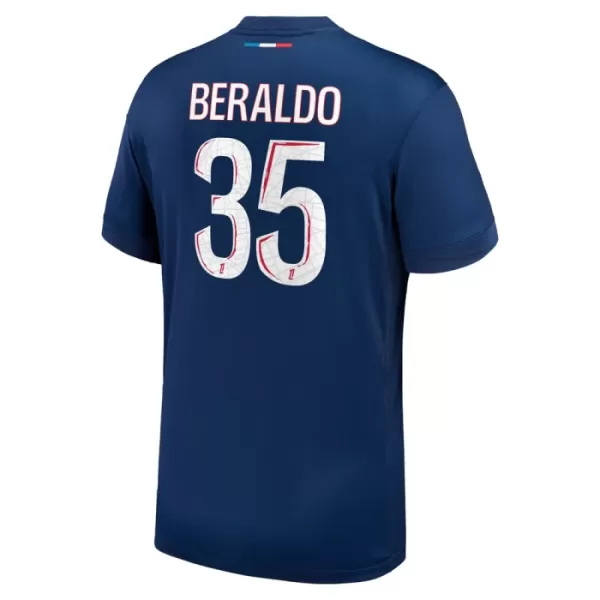 Paris Saint-Germain Lucas Beraldo 35 Pelipaita Miesten Koti 2024-2025