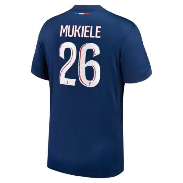 Paris Saint-Germain Nordi Mukiele 26 Pelipaita Miesten Koti 2024-2025