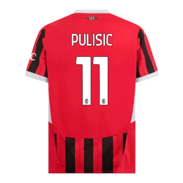 AC Milan Pulisic 11 Pelipaita Miesten Koti 2024-2025