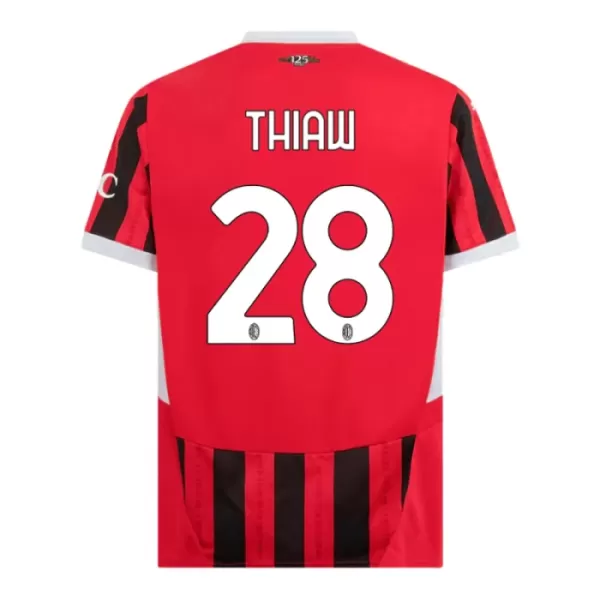 AC Milan Thiaw 28 Pelipaita Miesten Koti 2024-2025