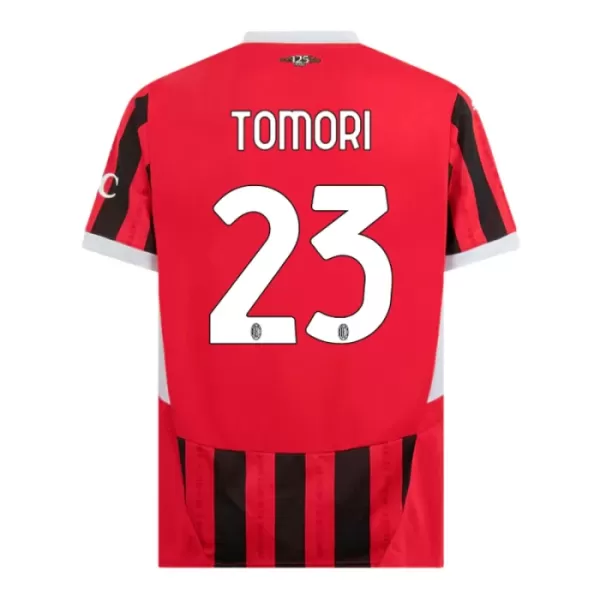 AC Milan Tomori 23 Pelipaita Miesten Koti 2024-2025