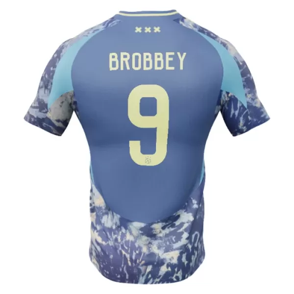 Ajax Brian Brobbey 9 Pelipaita Miesten Vieras 2024-2025