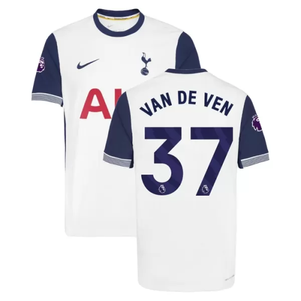 Tottenham Hotspur Van De Ven 37 Pelipaita Miesten Koti 2024-2025