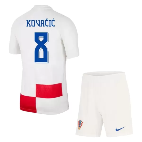 Kroatia Kovacic 8 Pelipaita Lasten Koti Euro 2024