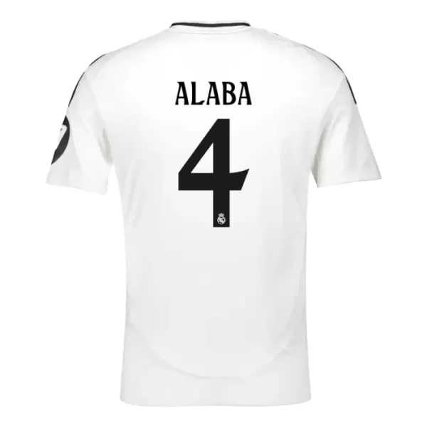 Real Madrid Alaba 4 Pelipaita Miesten Koti 2024-2025