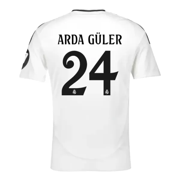 Real Madrid Arda Guler 24 Pelipaita Miesten Koti 2024-2025