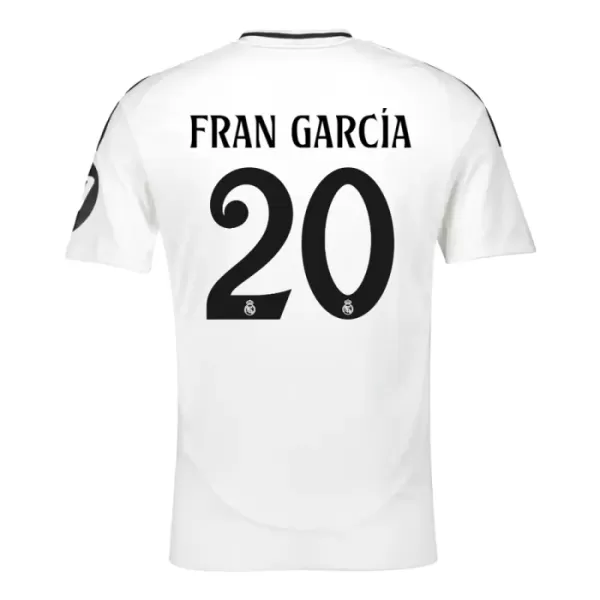 Real Madrid Fran Garcia 20 Pelipaita Miesten Koti 2024-2025