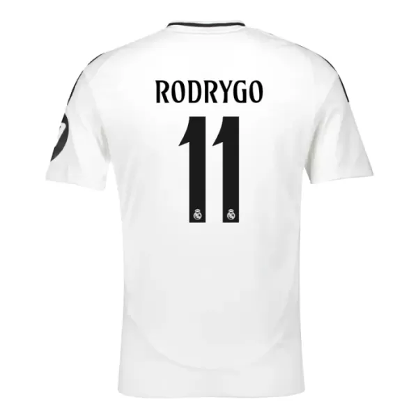 Real Madrid Rodrygo 11 Pelipaita Miesten Koti 2024-2025