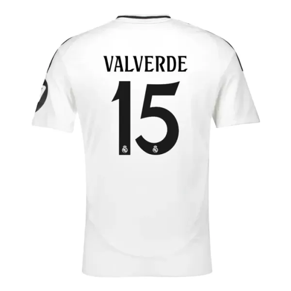 Real Madrid Valverde 15 Pelipaita Miesten Koti 2024-2025