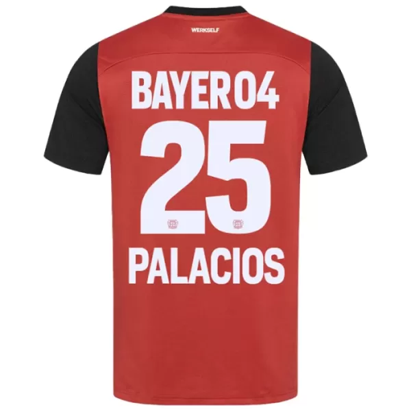 Bayer 04 Leverkusen Exequiel Palacios 25 Pelipaita Miesten Koti 2024-2025