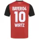 Bayer 04 Leverkusen Florian Wirtz 10 Pelipaita Miesten Koti 2024-2025