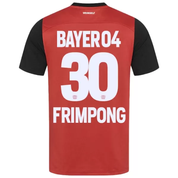 Bayer 04 Leverkusen Jeremie Frimpong 30 Pelipaita Miesten Koti 2024-2025