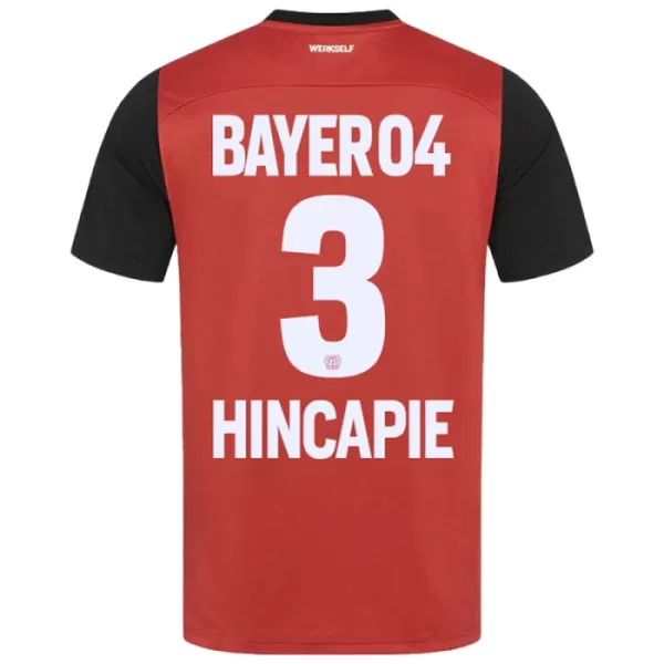 Bayer 04 Leverkusen Piero Hincapie 3 Pelipaita Miesten Koti 2024-2025