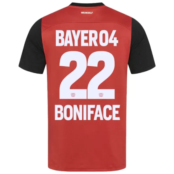 Bayer 04 Leverkusen Victor Boniface 22 Pelipaita Lasten Koti 2024-2025