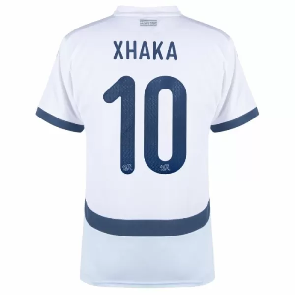 Sveitsi Xhaka 10 Pelipaita Miesten Vieras Euro 2024