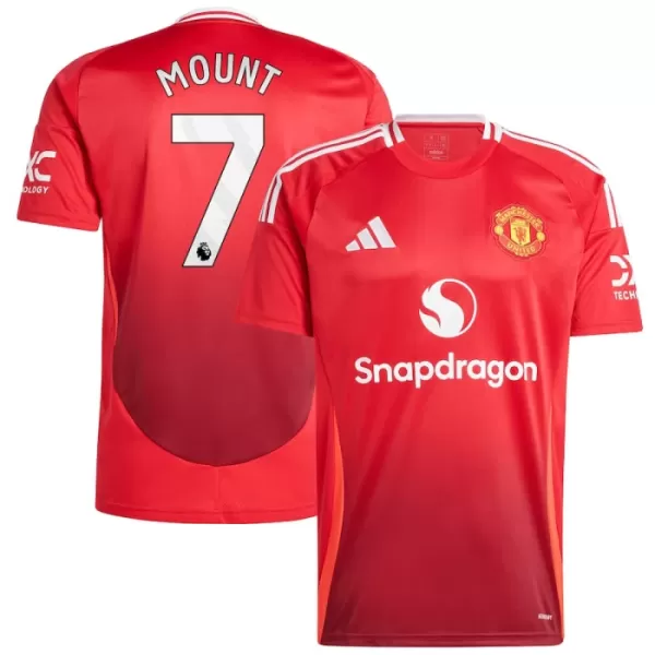 Manchester United Mount 7 Pelipaita Miesten Koti 2024-2025