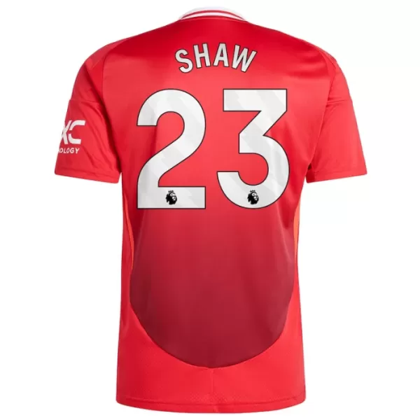 Manchester United Shaw 23 Pelipaita Miesten Koti 2024-2025