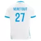 Olympique Marseille Veretout 27 Pelipaita Miesten Koti 2024-2025