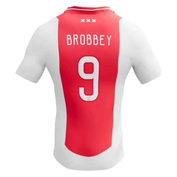 Ajax Brian Brobbey 9 Pelipaita Miesten Koti 2024-2025