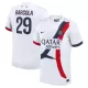 Paris Saint-Germain Bradley Barcola 29 Pelipaita Miesten Vieras 2024-2025