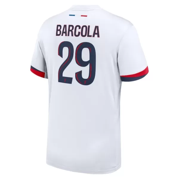 Paris Saint-Germain Bradley Barcola 29 Pelipaita Miesten Vieras 2024-2025