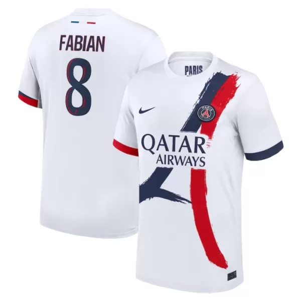 Paris Saint-Germain Fabian Ruiz 8 Pelipaita Miesten Vieras 2024-2025