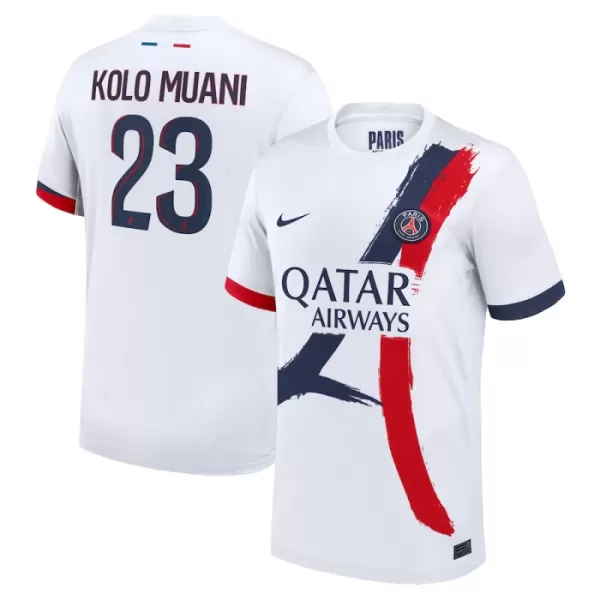 Paris Saint-Germain Kolo Muani 23 Pelipaita Miesten Vieras 2024-2025