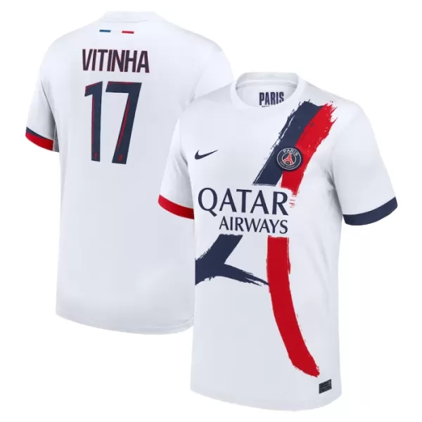 Paris Saint-Germain Vitinha 17 Pelipaita Miesten Vieras 2024-2025