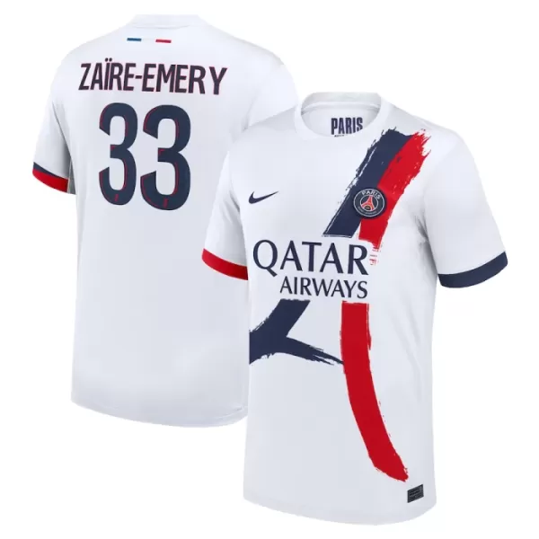 Paris Saint-Germain Zaire Emery 33 Pelipaita Miesten Vieras 2024-2025