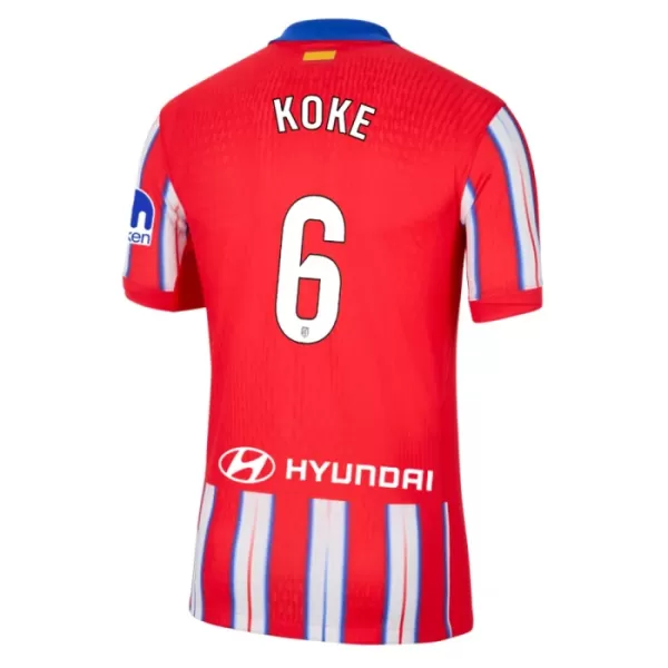 Atlético Madrid Koke 6 Pelipaita Miesten Koti 2024-2025