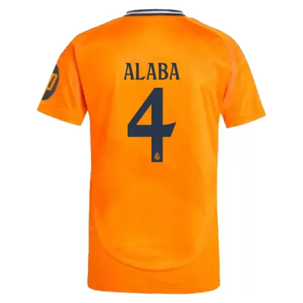 Real Madrid Alaba 4 Pelipaita Miesten Vieras 2024-2025