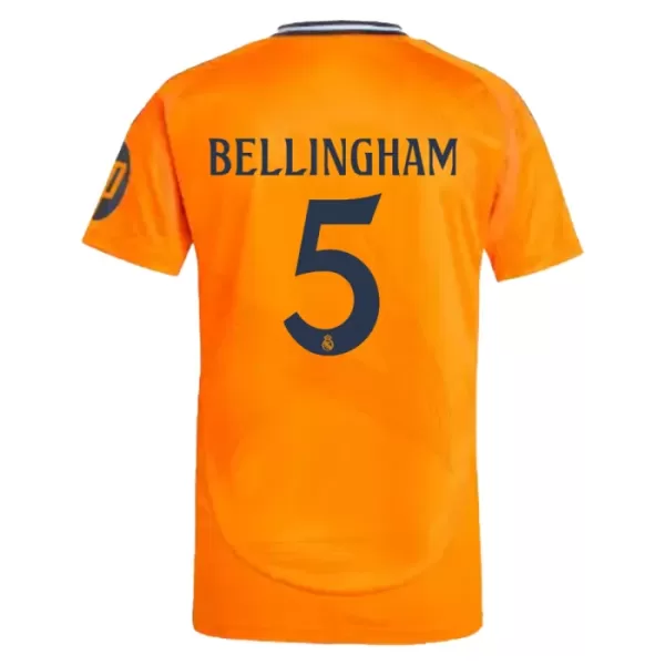 Real Madrid Bellingham 5 Pelipaita Miesten Vieras 2024-2025