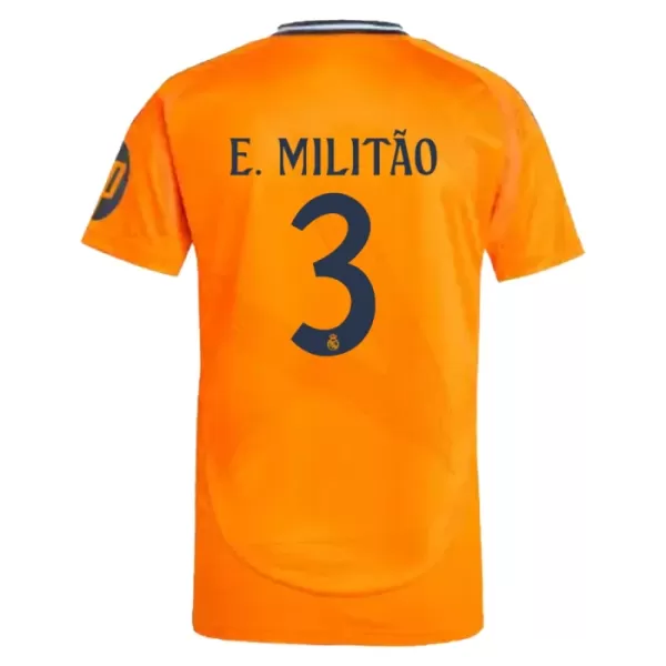 Real Madrid E. Militao 3 Pelipaita Miesten Vieras 2024-2025