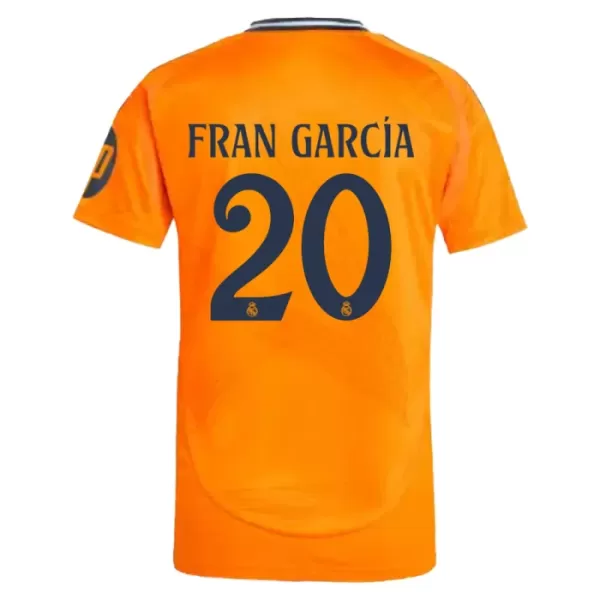 Real Madrid Fran Garcia 20 Pelipaita Miesten Vieras 2024-2025