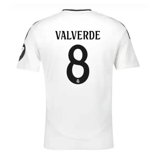 Real Madrid Valverde 8 Pelipaita Miesten Koti 2024-2025