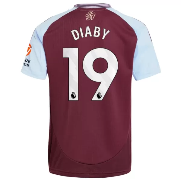 Aston Villa Diaby 19 Pelipaita Miesten Koti 2024-2025