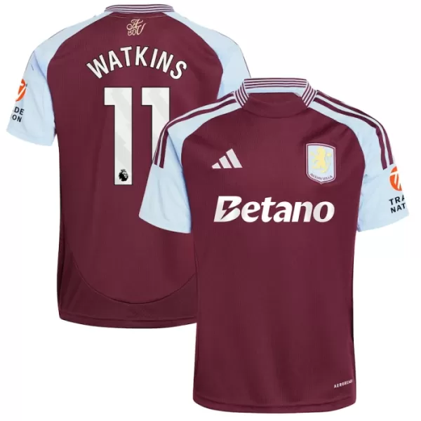 Aston Villa Watkins 11 Pelipaita Miesten Koti 2024-2025