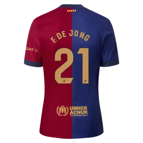 FC Barcelona Frenkie de Jong 21 Pelipaita Lasten Koti 2024-2025