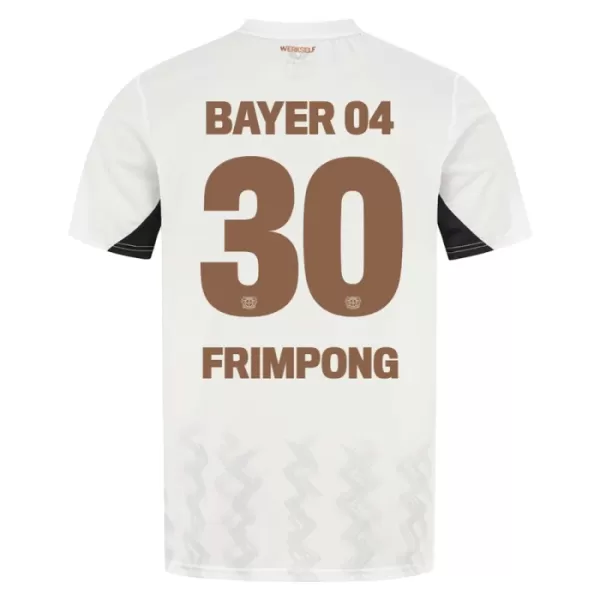 Bayer 04 Leverkusen Jeremie Frimpong 30 Pelipaita Lasten Vieras 2024-2025