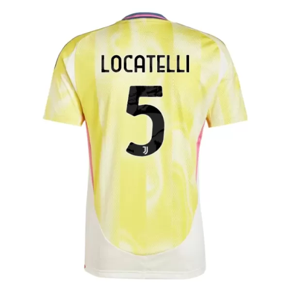 Juventus Locatelli 5 Pelipaita Lasten Vieras 2024-2025