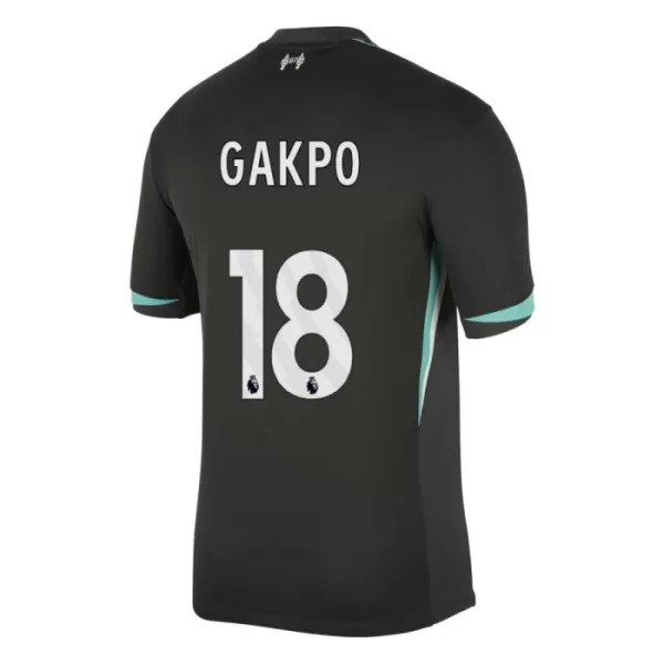 Liverpool Gakpo 18 Pelipaita Miesten Vieras 2024-2025