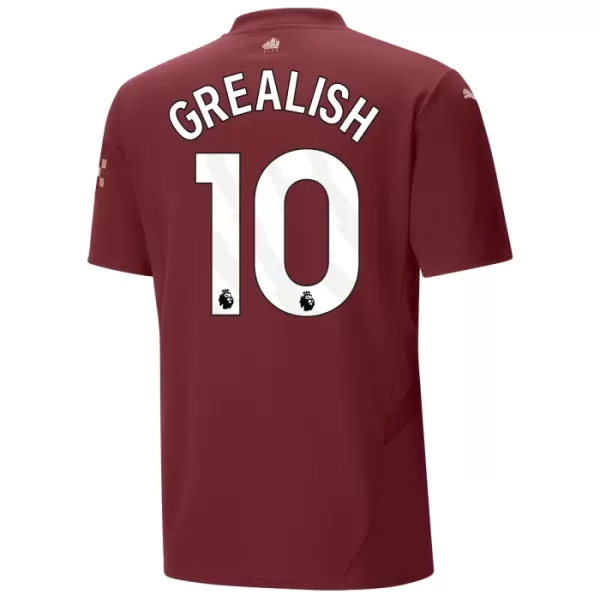 Manchester City Grealish 10 Pelipaita Lasten Kolmas 2024-2025