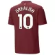 Manchester City Grealish 10 Pelipaita Miesten Kolmas 2024-2025