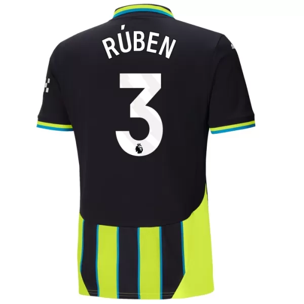 Manchester City Ruben 3 Pelipaita Miesten Vieras 2024-2025