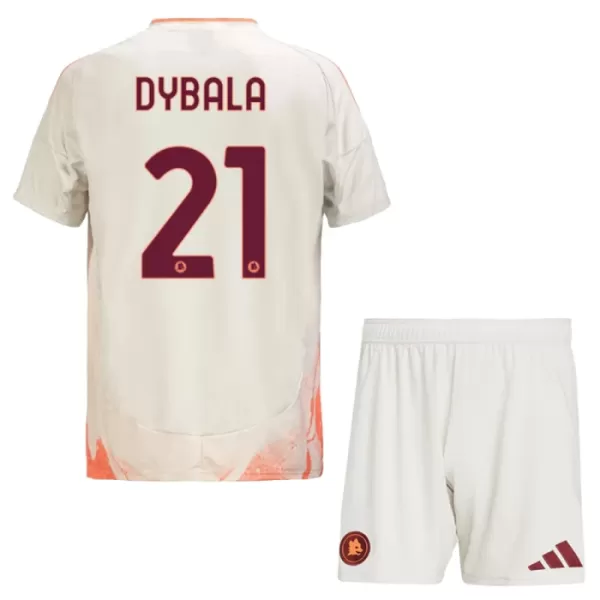 AS Roma Dybala 21 Pelipaita Lasten Vieras 2024-2025