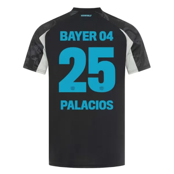 Bayer 04 Leverkusen Exequiel Palacios 25 Pelipaita Miesten Kolmas 2024-2025