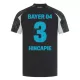 Bayer 04 Leverkusen Piero Hincapie 3 Pelipaita Miesten Kolmas 2024-2025