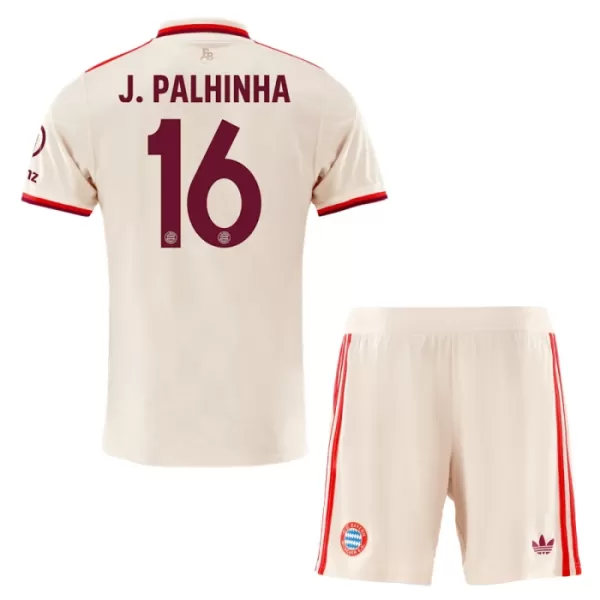 FC Bayern München J. Palhinha 16 Pelipaita Lasten Kolmas 2024-2025