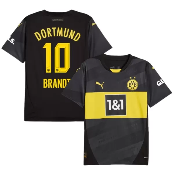 Borussia Dortmund Brandt 10 Pelipaita Miesten Vieras 2024-2025